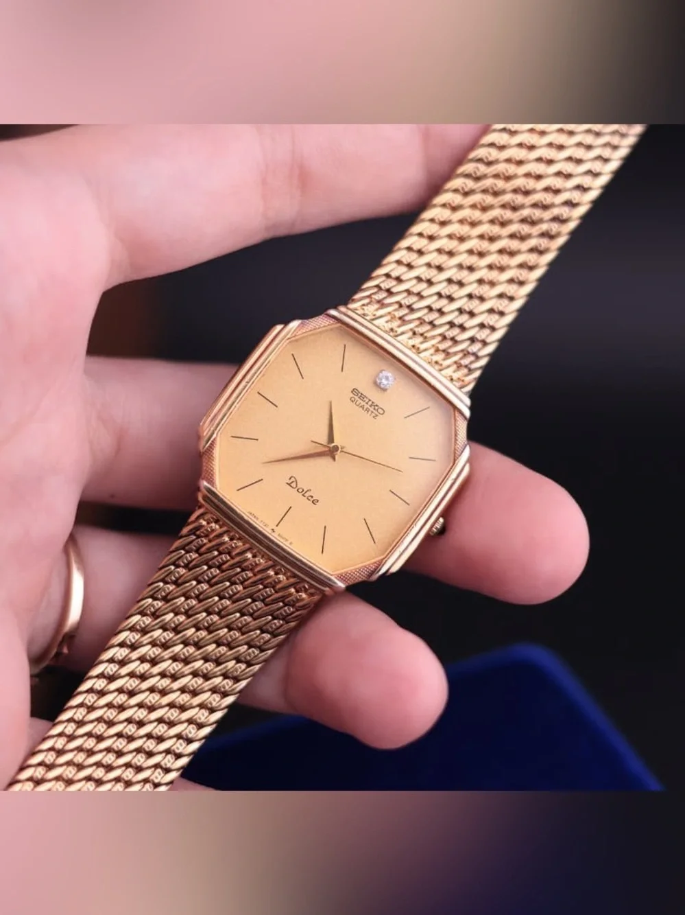 Vintage 1985 Seiko Dolce 7731-5000 Unisex Watch